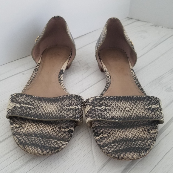 Tory Burch Savannah D'orsay Flats - Picture 3 of 15